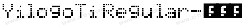 YilogoTi Regular字体转换